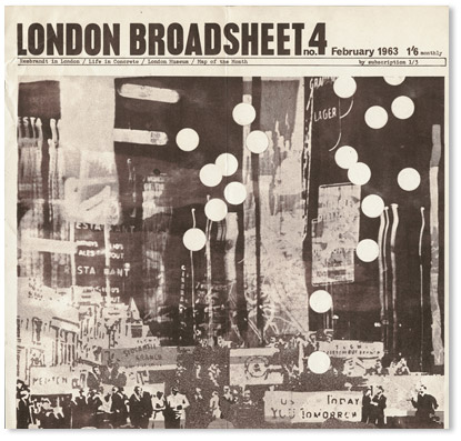 Richard Hollis - London Broadsheet